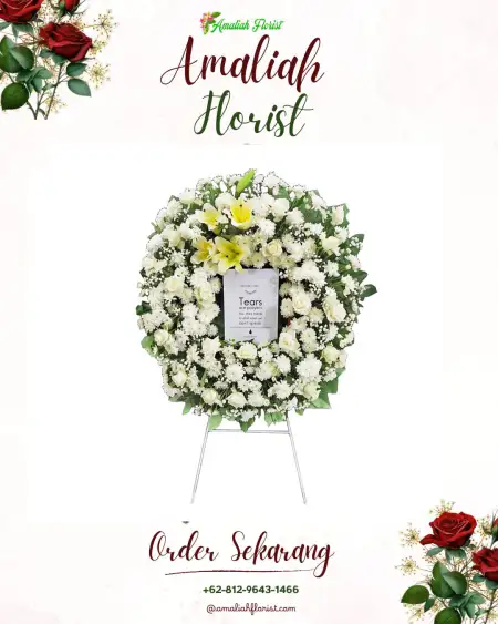 Krans Bunga Duka Pengulon